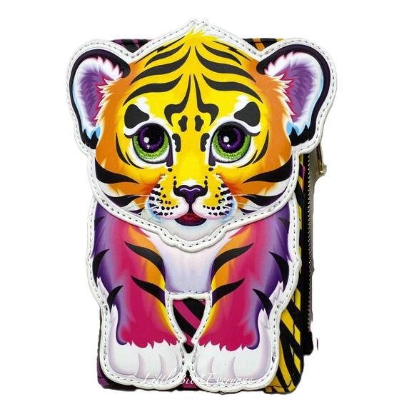 Loungefly Lisa Frank Forrest Cosplay Mini Backpack Matching Wallet Set - Picture 9 of 15